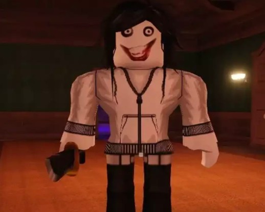 Create meme: Jeff the killer , Jeff the killer in Roblox, roblox 