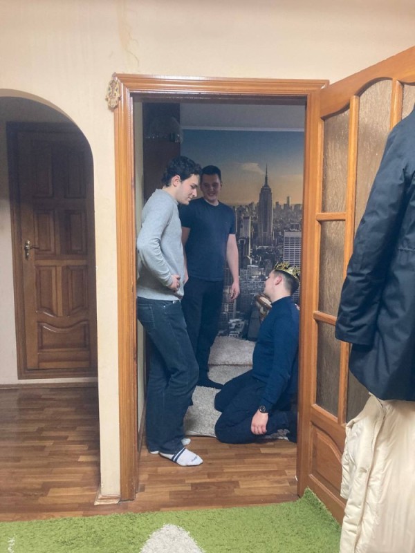 Create meme: men , series Russian, apartment 