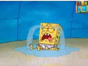 Create meme: crying spongebob, spongebob mood, spongebob crying