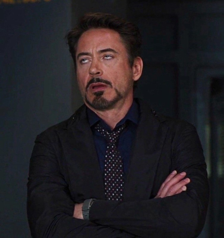 Create meme: Downey Jr rolls eyes, Robert Downey Jr rolls eyes, Robert Downey Jr. rolled his eyes