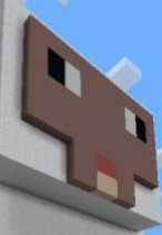 Create meme: minecraft , the face of a cow in minecraft, sheep minecraft