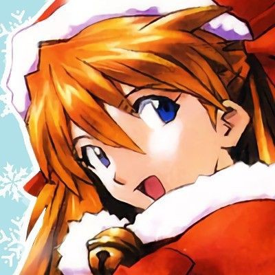 Create meme: evangelion, Anime New Year Evangelion, Christmas anime