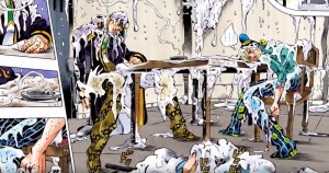 Создать мем: jojo no kimyou na bouken, жан пьер польнарефф 5 часть, bizarre adventure