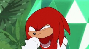 Создать мем: knuckles, наклз улыбается, наклз