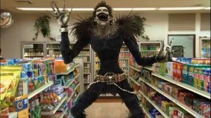 Create meme: Ryuk, Death note, Ryuk from the movie