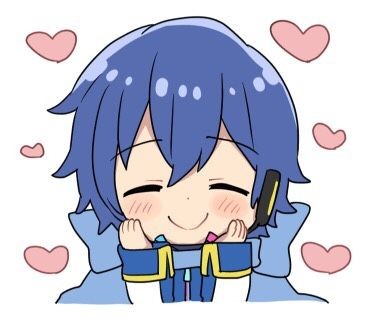 Create meme: kaito vocaloid, kaito , kaito vocaloid chibi with a like