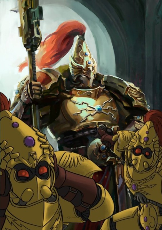 Create meme: custodes warhammer 40,000, warhammer 40000 , custodes warhammer