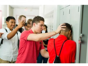 Create meme: bullying in school