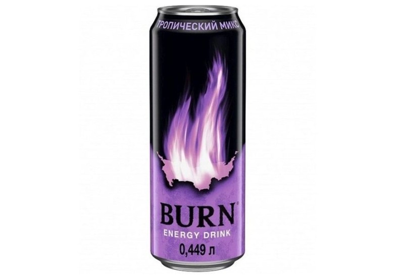 Create meme: energy drink burn tropical mix, energy drink burn, burn energy tropical mix