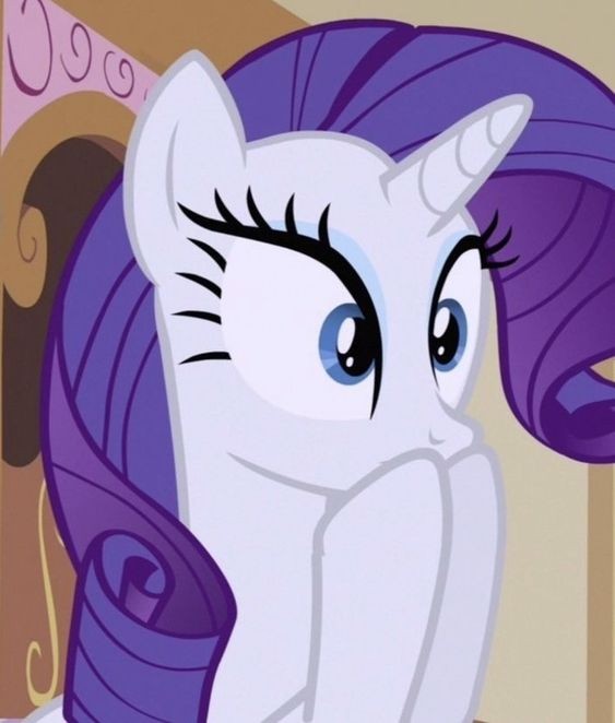 Create meme: rarity , rarity head, rarity frame