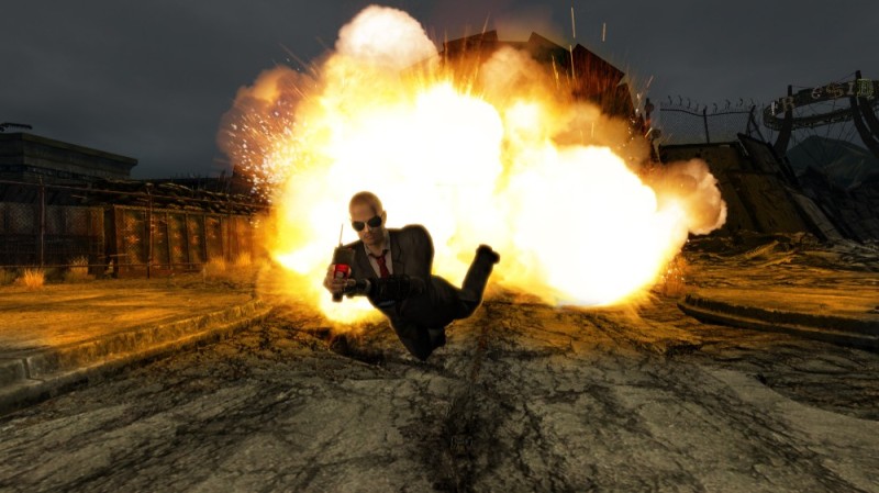 Create meme: fallout: new vegas, fallout , fallout explosion