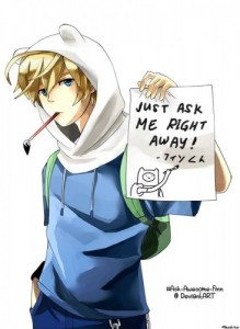 Create meme: anime art, adventure time tumblr, adventure time anime