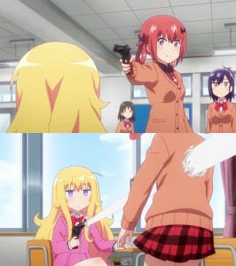 Создать мем: лентяйка габриэль, габриэль бросает школу, gabriel dropout