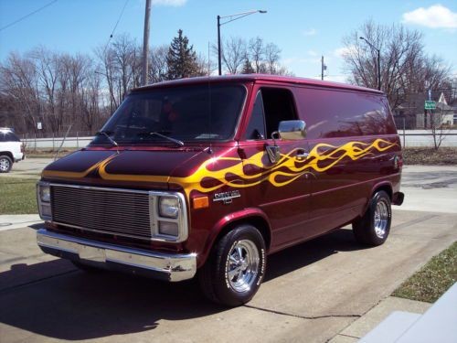 chevy vans 1980s