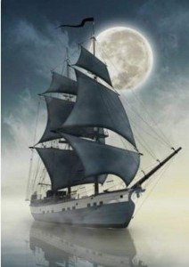 Create meme: ship sailboat, sailboat, the ship black pearl