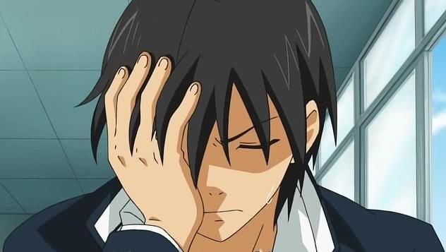 Facepalm Anime GIF - Facepalm Anime Frustrated - Discover & Share GIFs