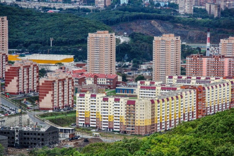 Create meme: snowfall Vladivostok, residential complex, interior