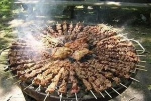 Create meme: skewer, kebap, kebab