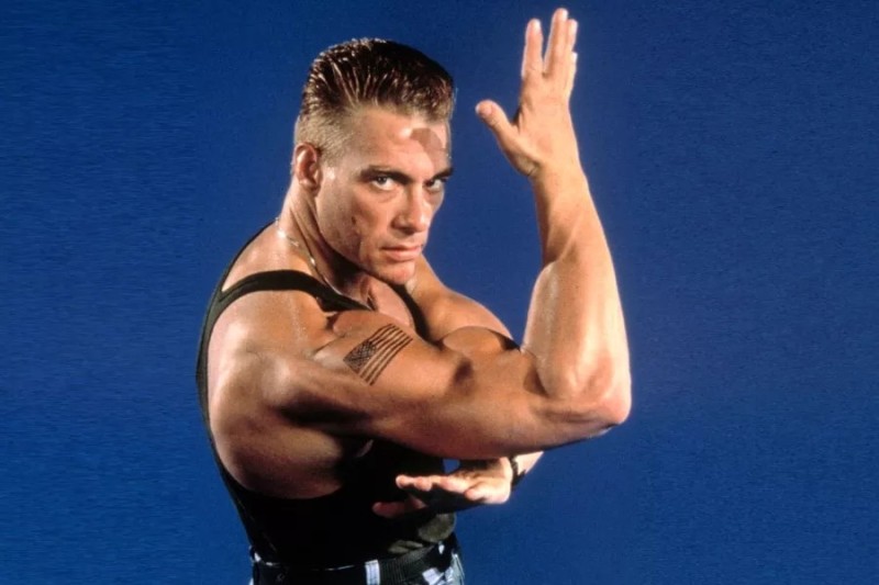 Create meme: Jean-Claude van Damme, van damme in his youth, jean claude vandam