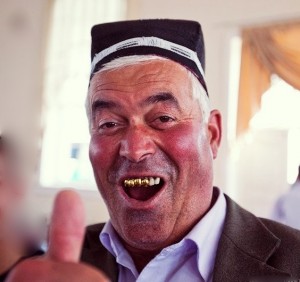 Create meme: migrant workers, happy Uzbek