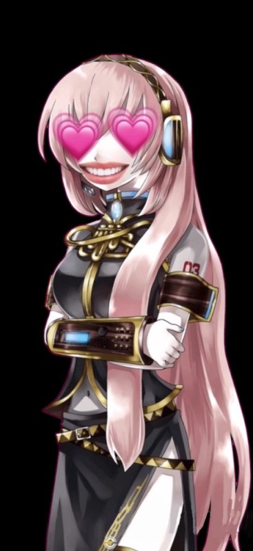 Create meme: megurine luka, megurine luka, Luca vocaloid