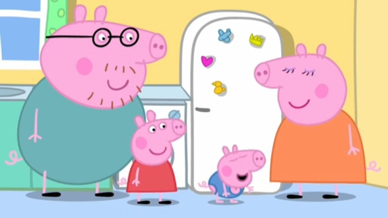 Create meme: Daddy pig peppa pig, peppa pig cartoon, peppa pig the animated series