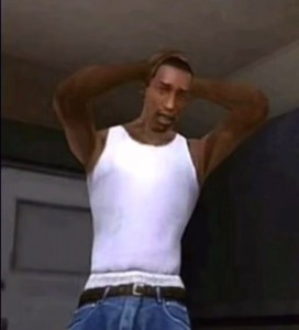 Create meme: grand theft auto, Carl Johnson