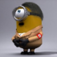 Create meme: minion carl, rofl minions, minion nose