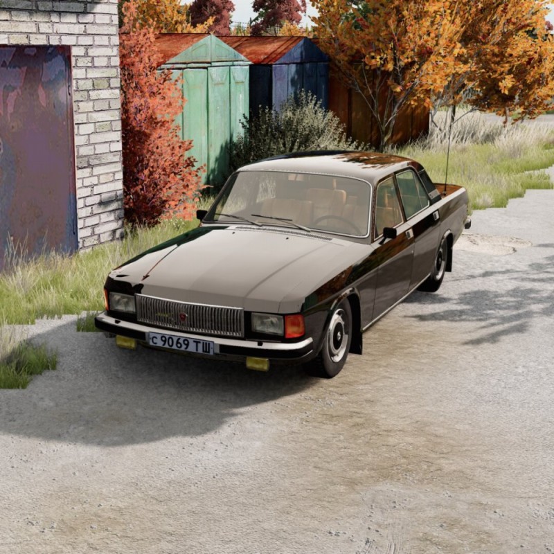 Создать мем: BMW 5er II (E28), газ 3102 v8, газ 31029 для city car driving