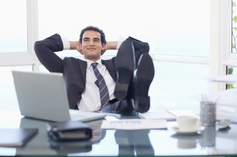 Create meme: businessmen, a satisfied man in the office, people 