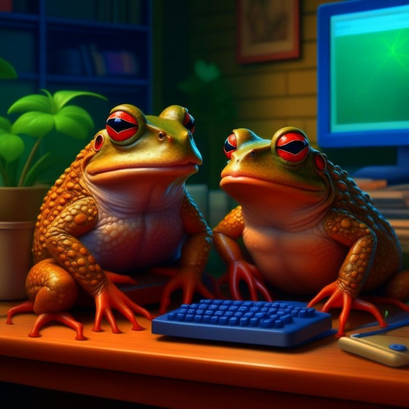 Create meme: frog , instructive parables with morality, toad 