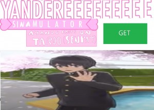 Create meme: anime, yandere simulator