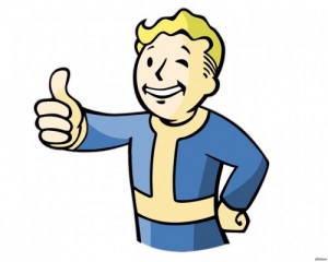 Create meme: vault boy fallout 4, pip boy, vault 101