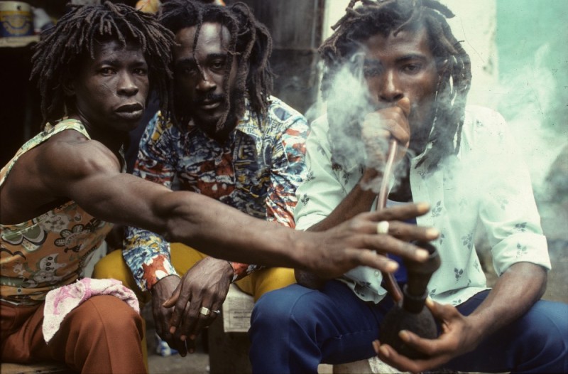 Create meme: Jamaica, the Rastafarians, Rastafarians smoke, rations in Jamaica