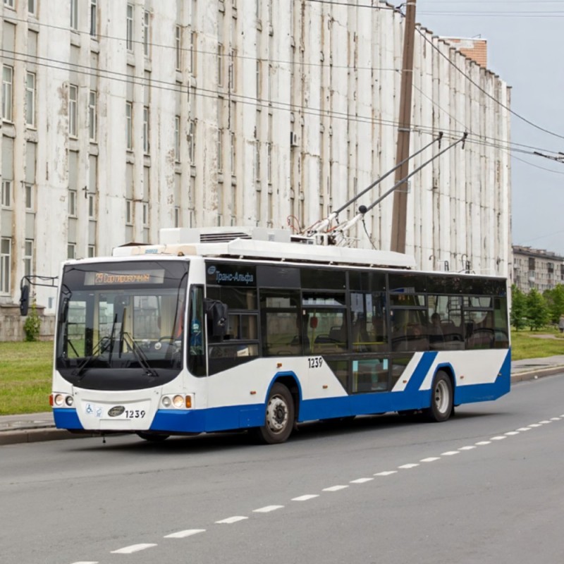 Создать мем: городской электротранспорт, saint petersburg trolleybus, тролейбус