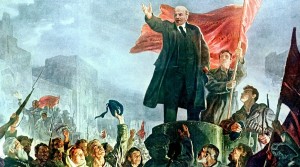 Create meme: revolution, Lenin on the armored car picture