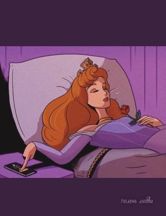 Create meme: cartoon sleeping beauty, disney Princess sleeping beauty, sleeping Princess