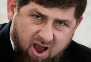 Create meme: Kadyrov evil, male, the head of Chechnya