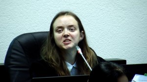 Создать мем: прокурор женщина, эстонская, судебный процесс