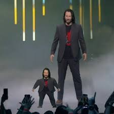 Create meme: Keanu Reeves e 3, Reeves, Keanu Reeves small and large