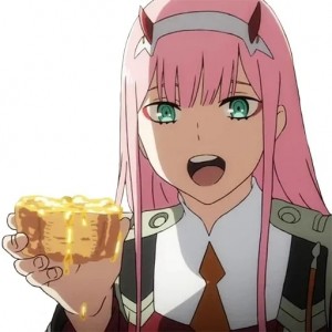 Create meme: favorite in France, cute in France 002, zero two