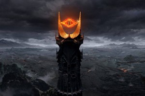 Create meme: the all-seeing eye of Sauron, eye of Sauron tower, the Lord of the rings eye of Sauron