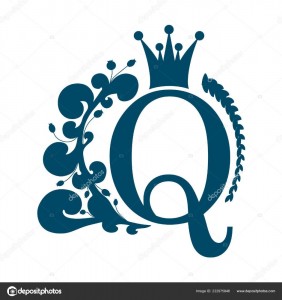 Create meme: queen silhouette picture, letter q, logo the girl with the crown