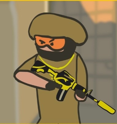 Create meme: cartoon cs go, drawings of cs go, avatar steam cs go