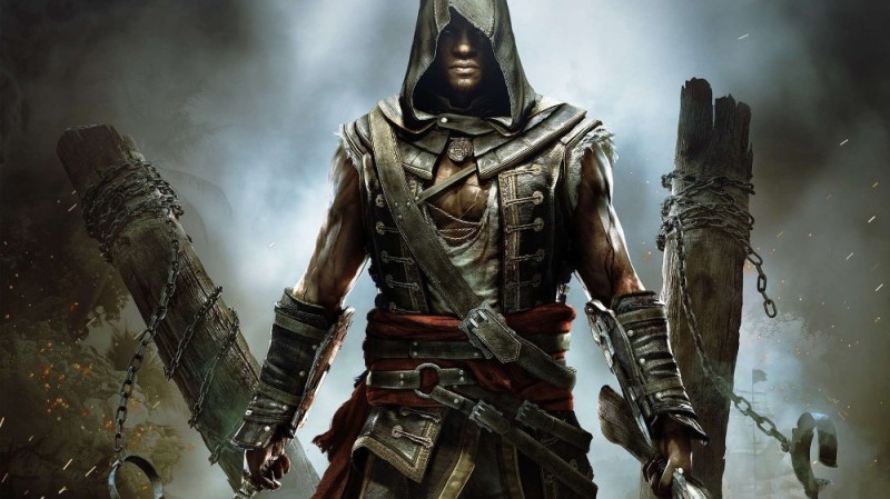 Create meme: Adewale the assassin, assassins creed freedom cry, Adewale Assassin Creed