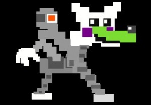 Create meme: pixel arts, pixel art, FNAF FNAF Tangle