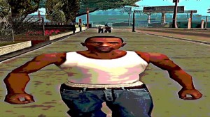 Create meme: Carl Johnson, grand theft auto v