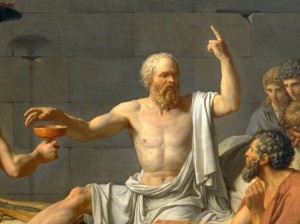 Создать мем: философ сократ, сократ и алкивиад картина, сократ