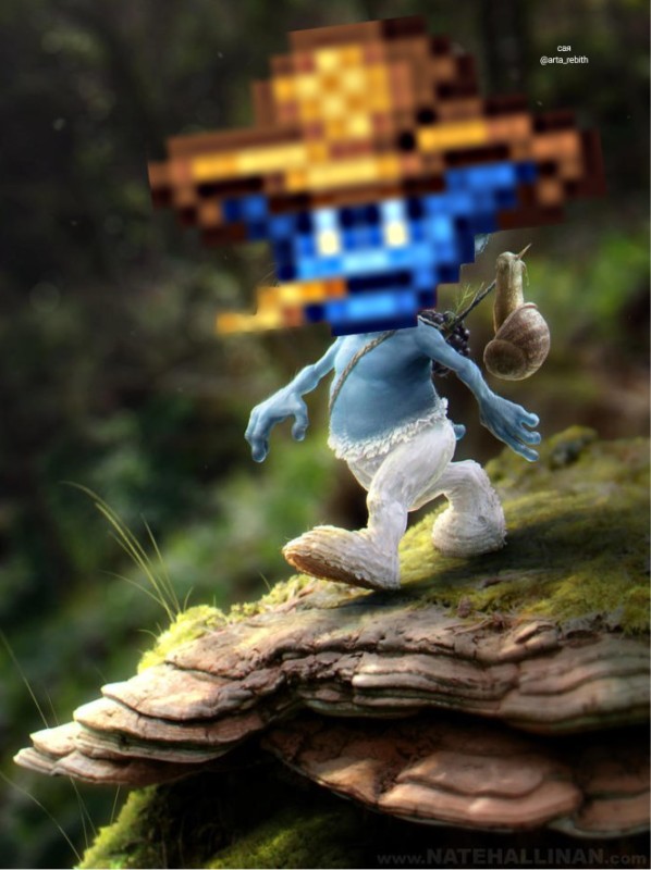 Create meme: magical creatures, smurf 2, mushrooms 