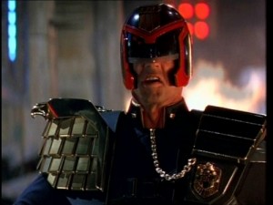 Create meme: judge Dredd 1995, judge dredd, Dreadlocks